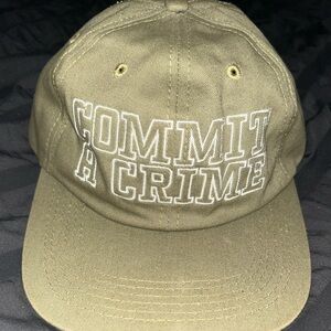 FTP Olive and Black Snapback Hat